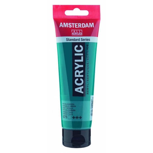 AMS AKRİLİK BOYA 120 ML PHTH.GREEN